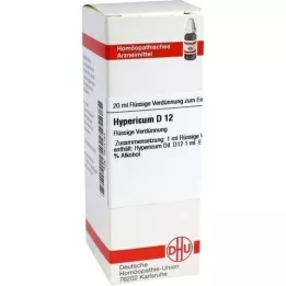 HYPERICUM D 12 Diluizione, 20 ml