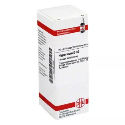 HYPERICUM D 30 Diluizione, 20 ml