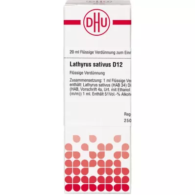 LATHYRUS SATIVUS D 12 Diluizione, 20 ml