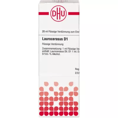 LAUROCERASUS D 1 Diluizione, 20 ml