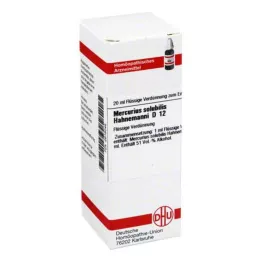 MERCURIUS SOLUBILIS Hahnemanni D 12 Diluizione, 20 ml