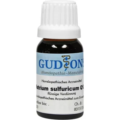 NATRIUM SULFURICUM Soluzione Q 10, 15 ml