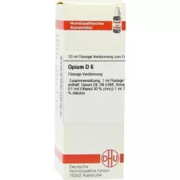 OPIUM D 6 Diluizione, 20 ml