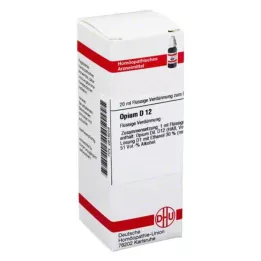 OPIUM D 12 Diluizione, 20 ml