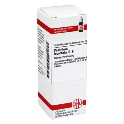 PASSIFLORA INCARNATA D 6 Diluizione, 20 ml