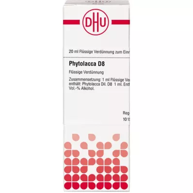 PHYTOLACCA D 8 diluizione, 20 ml