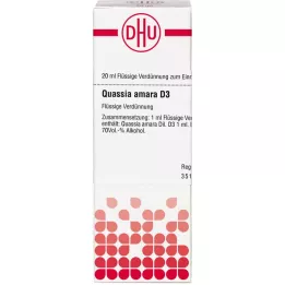 QUASSIA D 3 Diluizione, 20 ml