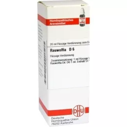 RAUWOLFIA D 6 Diluizione, 20 ml