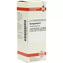 SARSAPARILLA D 2 Diluizione, 20 ml