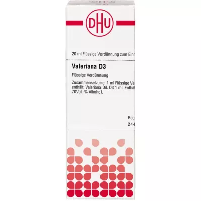 VALERIANA D 3 Diluizione, 20 ml