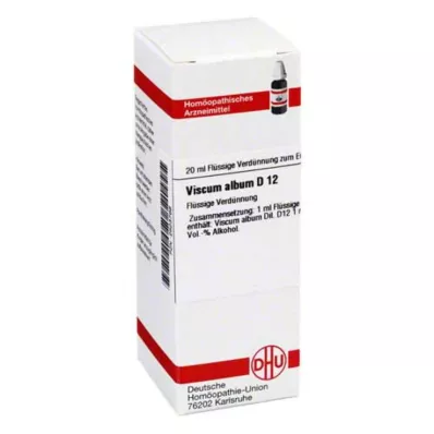 VISCUM ALBUM D 12 Diluizione, 20 ml