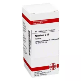 ACONITUM D 12 compresse, 80 pz