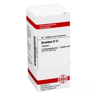 ACONITUM D 12 compresse, 80 pz