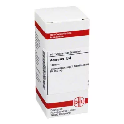 AESCULUS D 4 compresse, 80 pz AESCULUS D 4 compresse, 80 pz