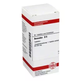 AESCULUS D 6 compresse, 80 pz