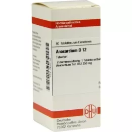 ANACARDIUM D 12 compresse, 80 pz