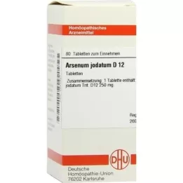 ARSENUM JODATUM D 12 compresse, 80 pz