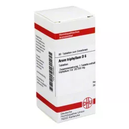 ARUM TRIPHYLLUM D 6 compresse, 80 pz