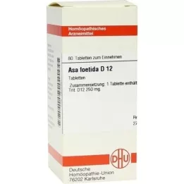 ASA FOETIDA D 12 compresse, 80 pz