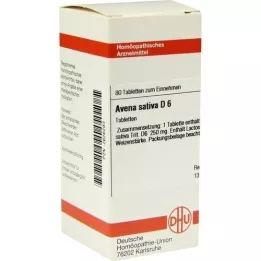 AVENA SATIVA D 6 compresse, 80 pz