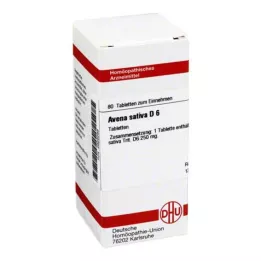 AVENA SATIVA D 6 compresse, 80 pz
