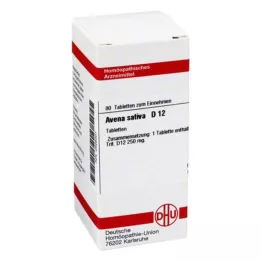 AVENA SATIVA D 12 compresse, 80 pz