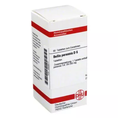 BELLIS PERENNIS D 6 compresse, 80 pz