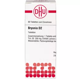 BRYONIA D 2 compresse, 80 pz