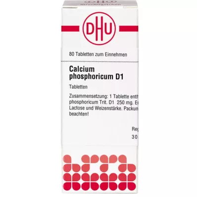 CALCIUM PHOSPHORICUM D 1 compresse, 80 pz