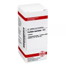 CARDUUS MARIANUS D 6 compresse, 80 pz