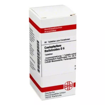 CAULOPHYLLUM THALICTROIDES D 6 compresse, 80 pz