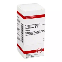 CHELIDONIUM D 4 compresse, 80 pz