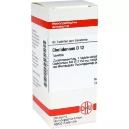 CHELIDONIUM D 12 compresse, 80 pz