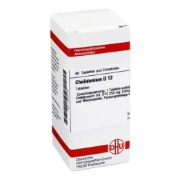 CHELIDONIUM D 12 compresse, 80 pz