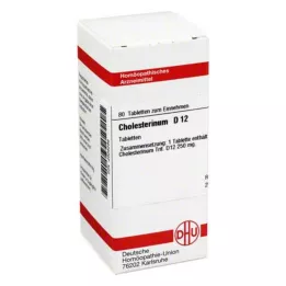 CHOLESTERINUM D 12 compresse, 80 pz