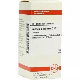 CUPRUM ACETICUM D 12 compresse, 80 pz