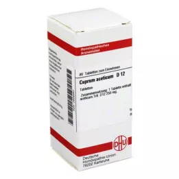 CUPRUM ACETICUM D 12 compresse, 80 pz
