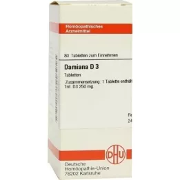 DAMIANA D 3 compresse, 80 pz