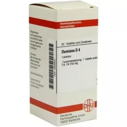 DAMIANA D 4 compresse, 80 pz