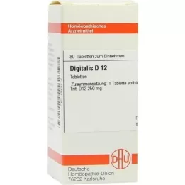 DIGITALIS D 12 compresse, 80 pz