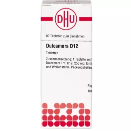 DULCAMARA D 12 compresse, 80 pz