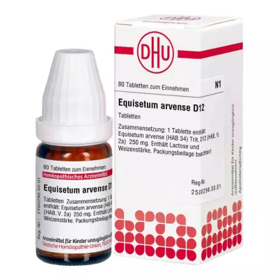 EQUISETUM ARVENSE D 12 compresse, 80 pz