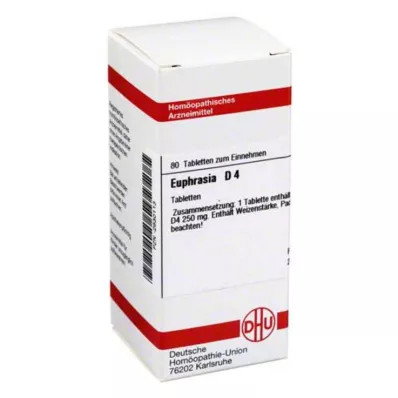 EUPHRASIA D 4 compresse, 80 pz EUPHRASIA D 4 compresse, 80 pz