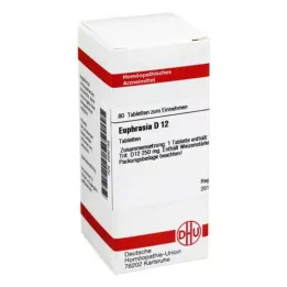 EUPHRASIA D 12 compresse, 80 pz
