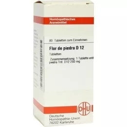 FLOR DE PIEDRA D 12 compresse, 80 pz