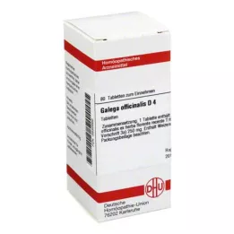GALEGA officinalis D 4 compresse, 80 pc