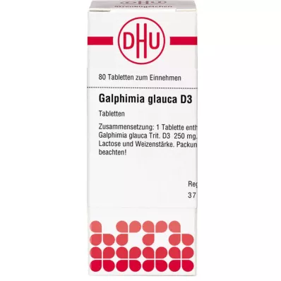 GALPHIMIA GLAUCA D 3 compresse, 80 pz