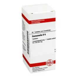 HAMAMELIS D 6 compresse, 80 pz