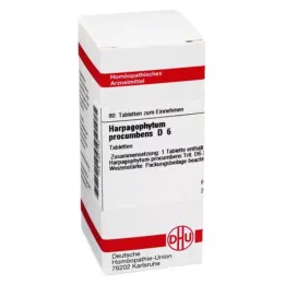 HARPAGOPHYTUM PROCUMBENS D 6 compresse, 80 pz