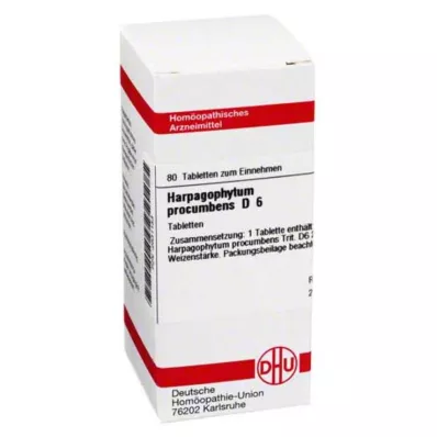 HARPAGOPHYTUM PROCUMBENS D 6 compresse, 80 pz